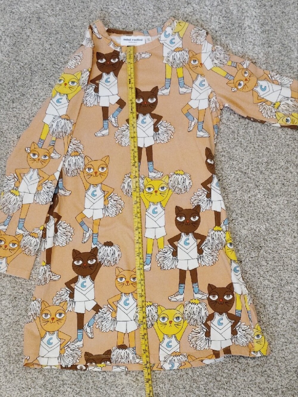 Mini Rodini Kids Catleader Long Sleeve Top - Picture 3 of 6